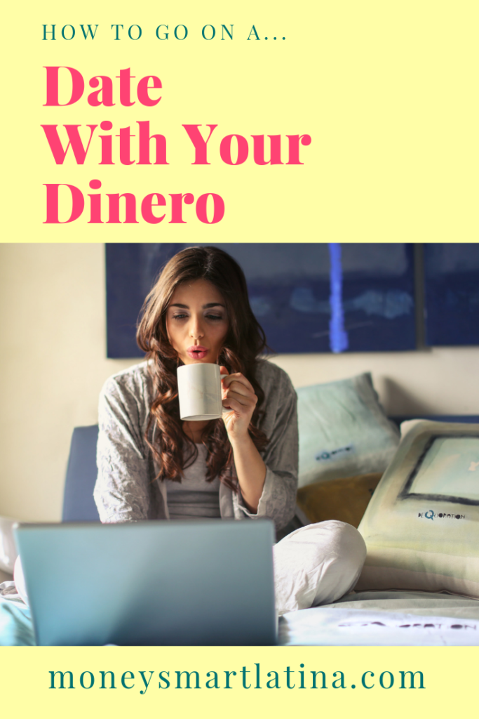 Does your dinero make you feel yucky inside? Mine did too until I started I went on a money date! I'm going to share what a money date is so you can go on one too and make your dinero your boo! | money date | latina money | money anxiety | financial anxiety | money mindset | http://moneysmartlatina.com/moneydate/ 
